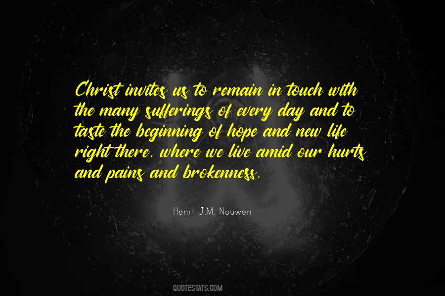 Quotes About Hope And New Life #1050734