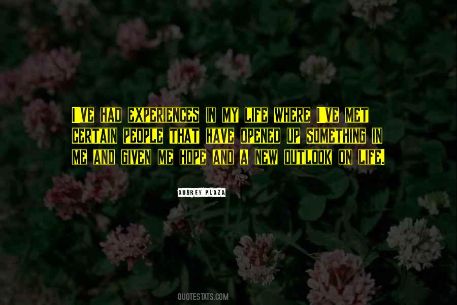 Quotes About Hope And New Life #1351248