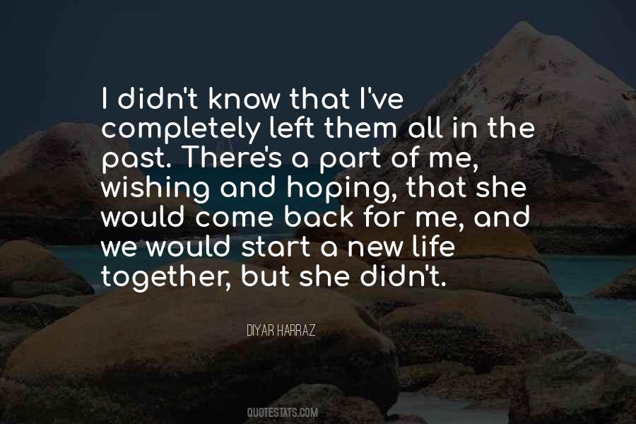 Quotes About Hope And New Life #840613