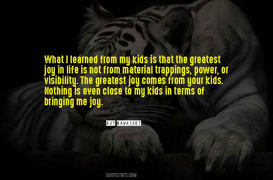 The Power Of Visibility Quotes #1386383