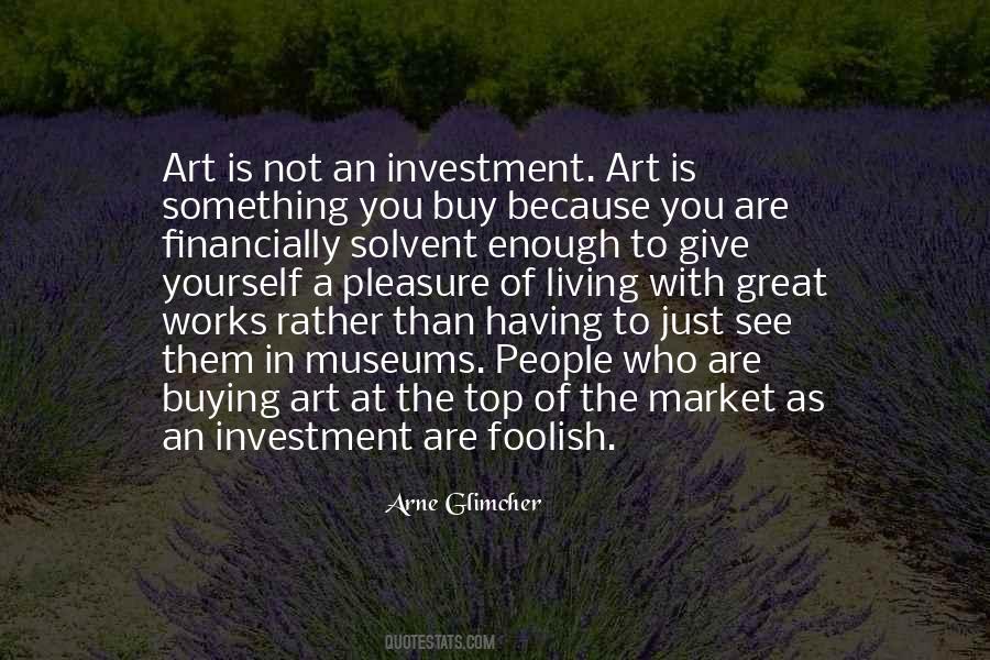 Quotes About Living With Art #136145