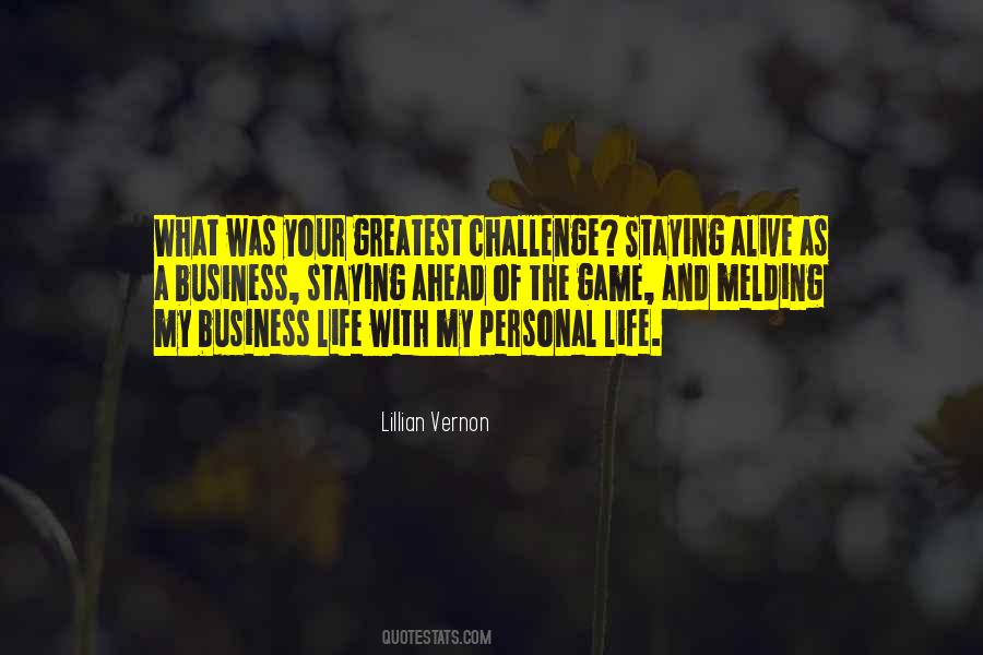 Business Challenges Quotes #1020722