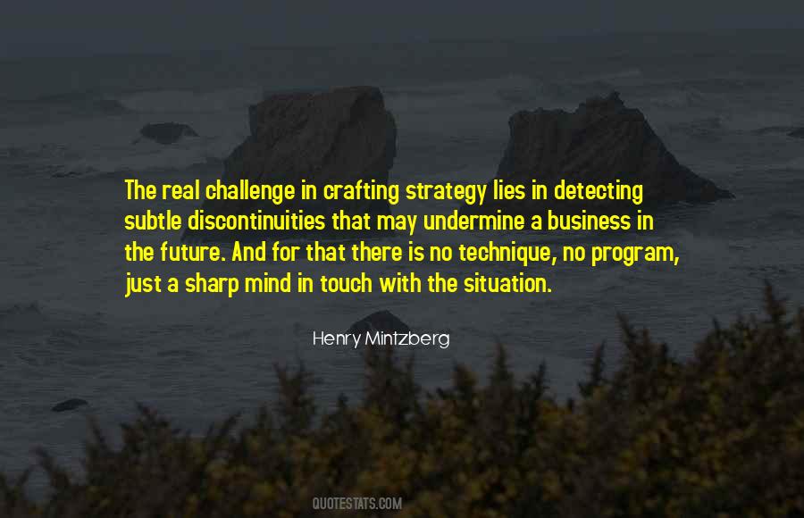 Business Challenges Quotes #896756