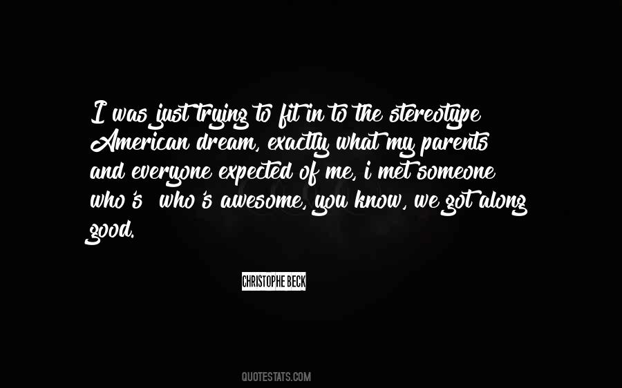 Parents Dream Quotes #1021484
