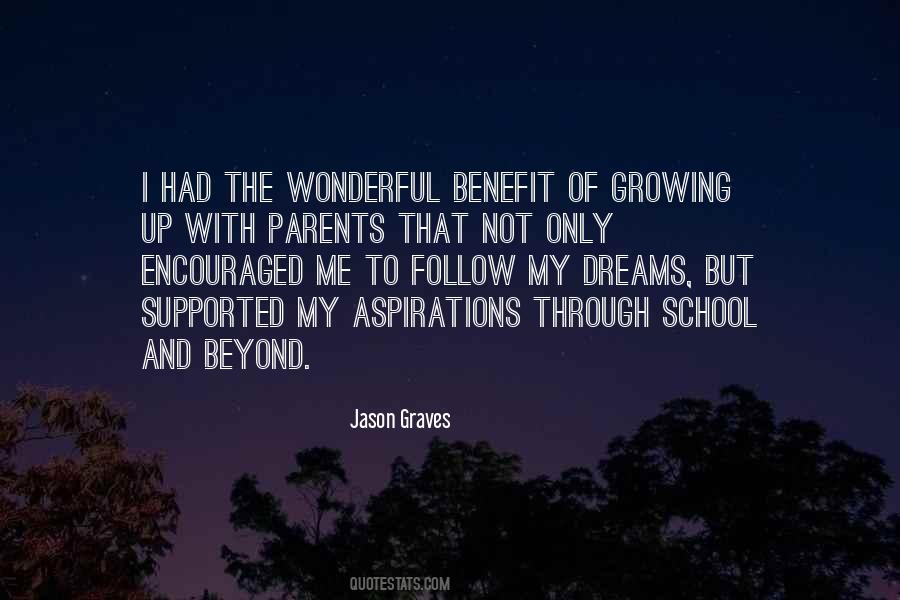 Parents Dream Quotes #1368166