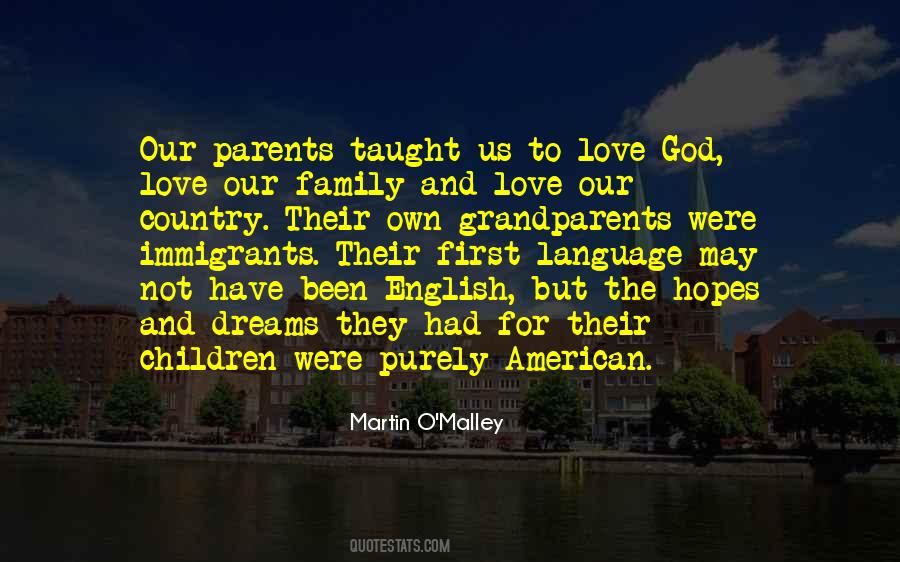 Parents Dream Quotes #1423305