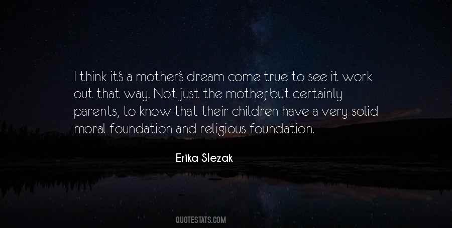 Parents Dream Quotes #47776