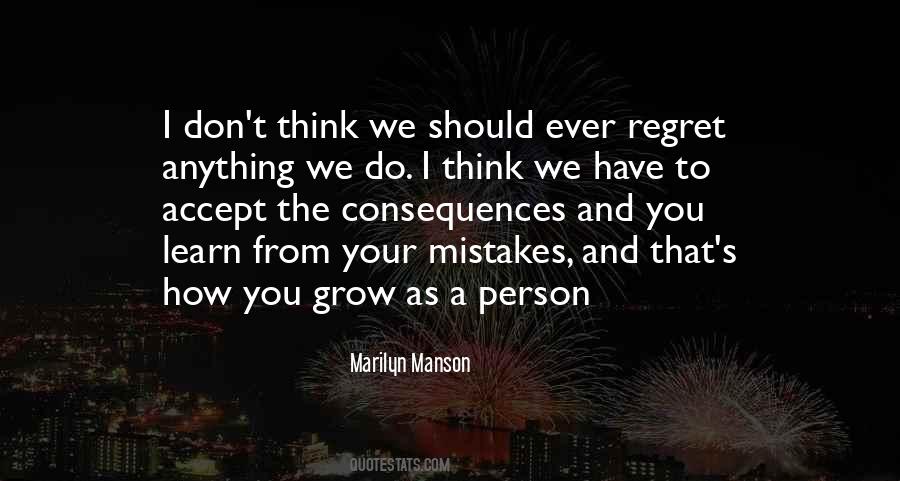 You Learn From Your Mistakes Quotes #1635187