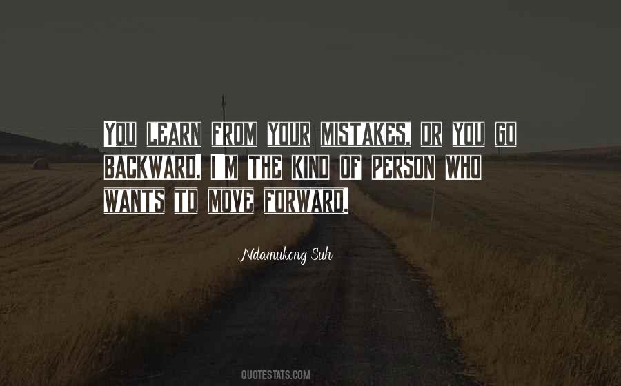You Learn From Your Mistakes Quotes #1765955