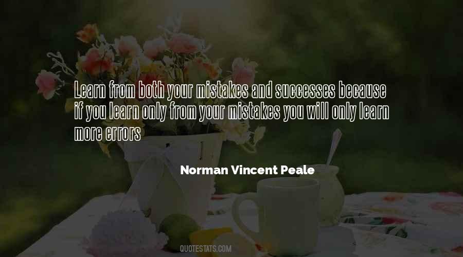 You Learn From Your Mistakes Quotes #201557