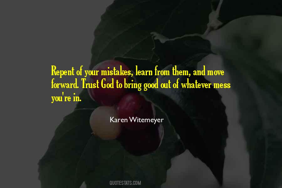 You Learn From Your Mistakes Quotes #287910