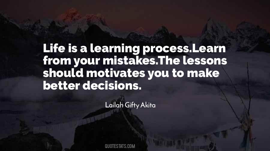 You Learn From Your Mistakes Quotes #645607