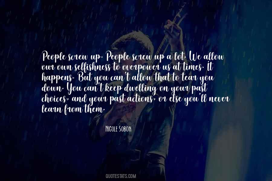 You Learn From Your Mistakes Quotes #749929