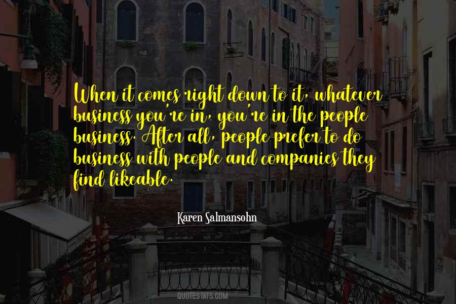 People Business Quotes #1832630