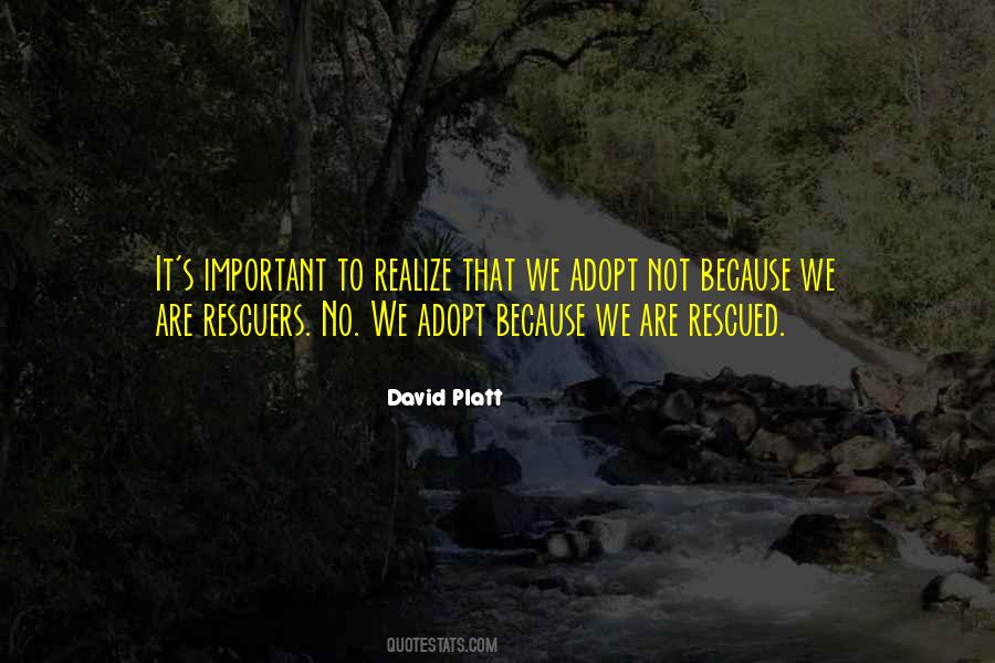 We Adopt Quotes #1009845