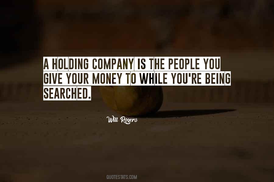 Holding Company Quotes #422444