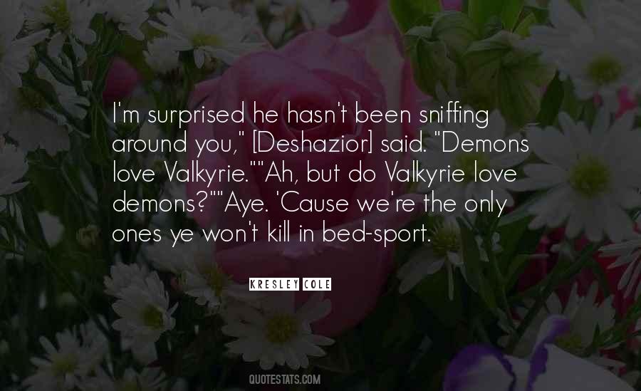 Demons Love Quotes #1255001