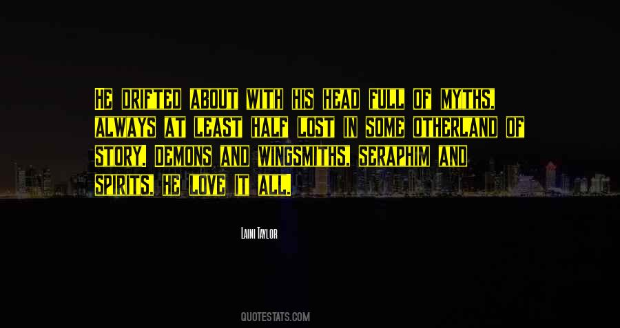 Demons Love Quotes #730264
