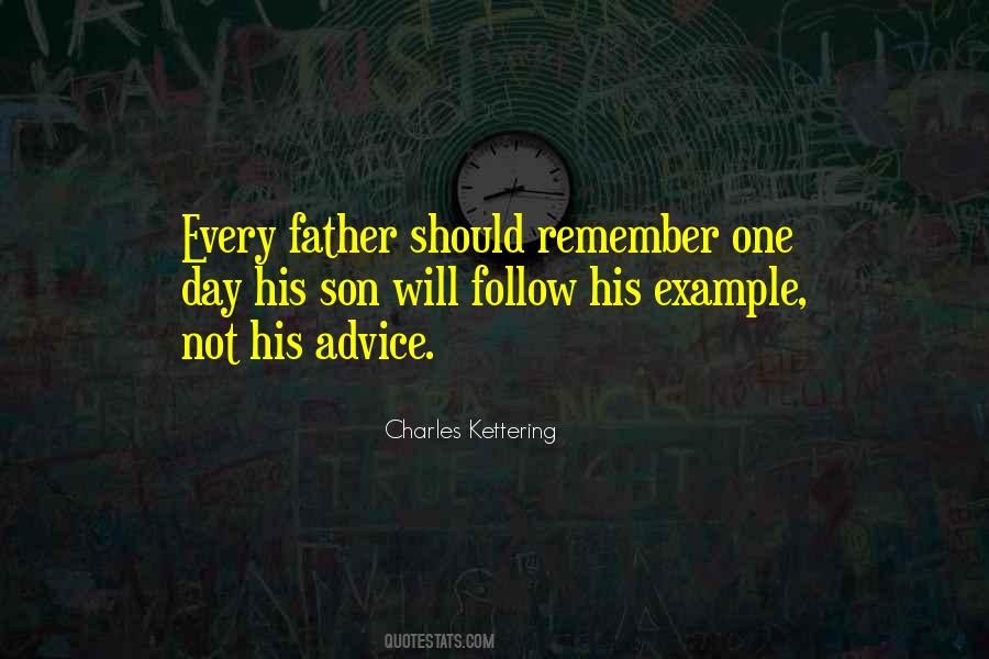 Son Advice Quotes #1087647