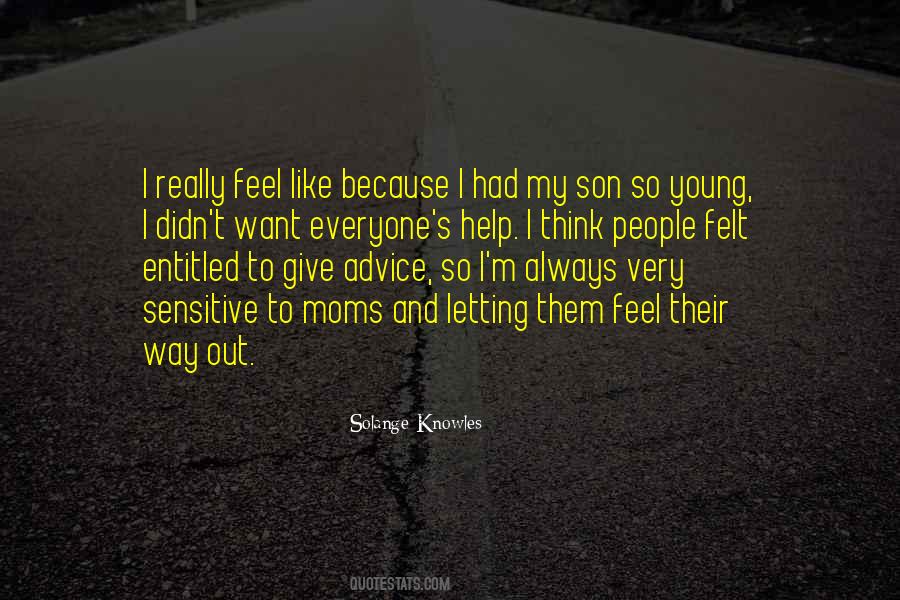 Son Advice Quotes #1091635