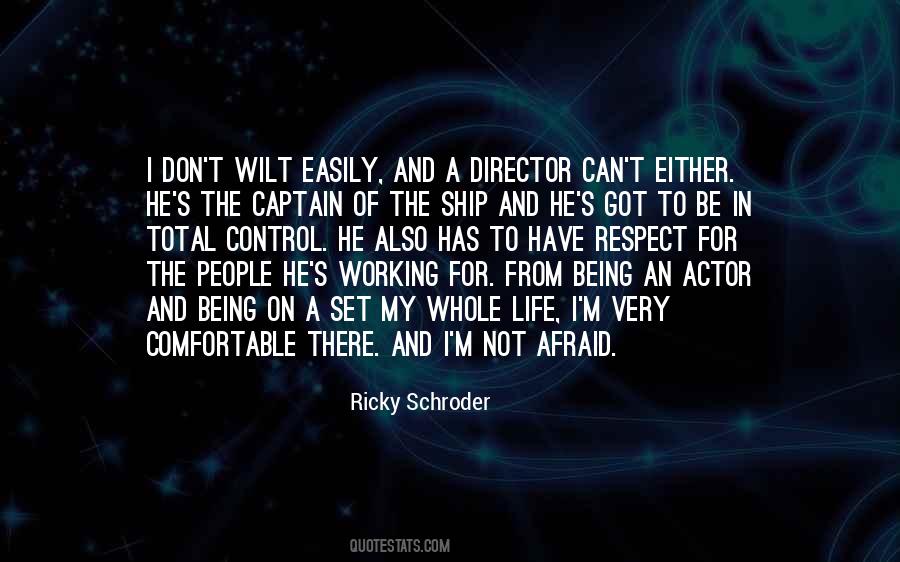 Being A Captain Quotes #1074357