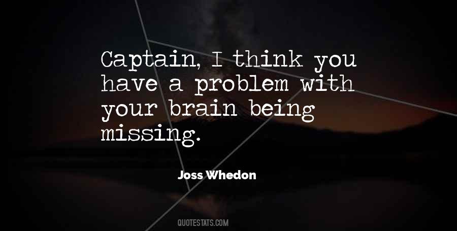 Being A Captain Quotes #1288955