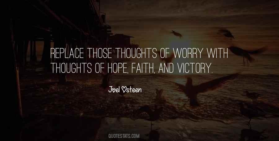 Quotes About Worry And Hope #1758119