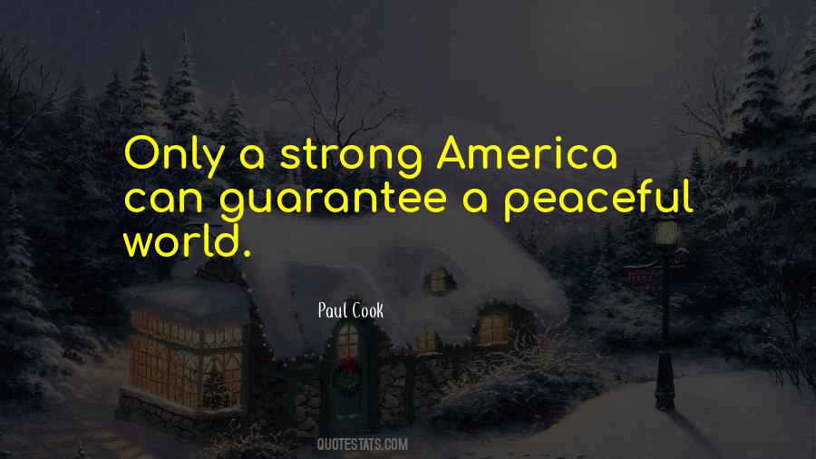 America Strong Quotes #1352788