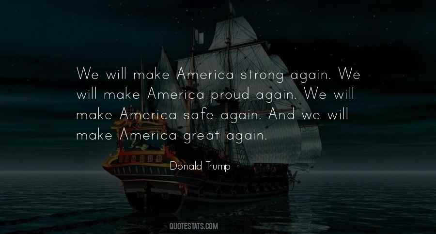 America Strong Quotes #1630195