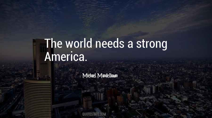 America Strong Quotes #1703745