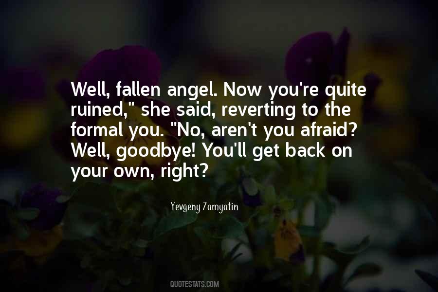 Your Angel Quotes #1319812