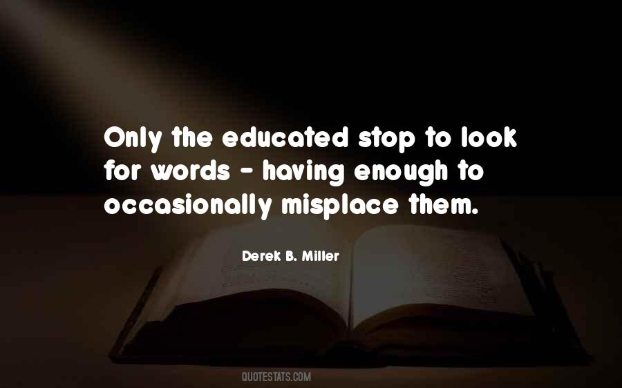 Stop Words Quotes #323032