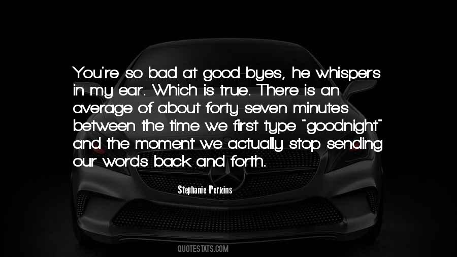 Stop Words Quotes #512424