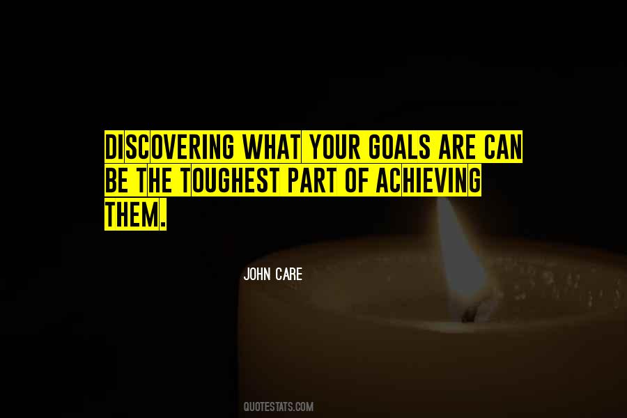 What Are Your Goals Quotes #387572