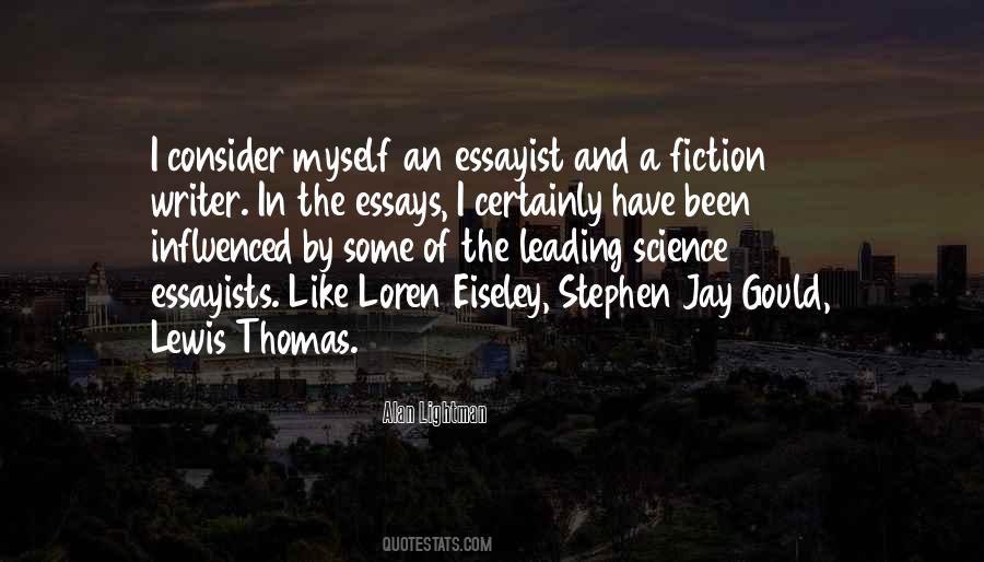 Science Fiction Writer Quotes #1129674