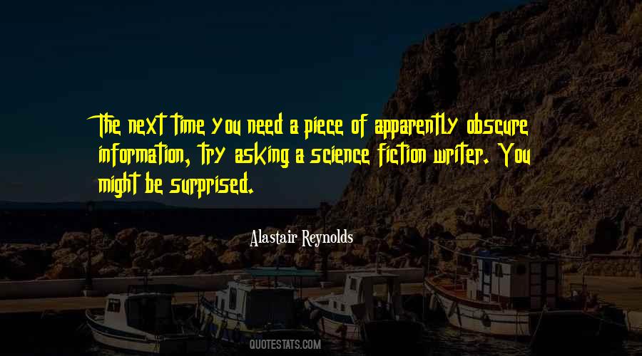 Science Fiction Writer Quotes #1327663