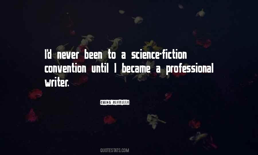 Science Fiction Writer Quotes #1377340