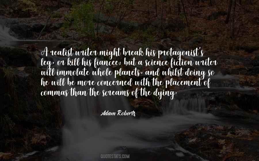 Science Fiction Writer Quotes #400628