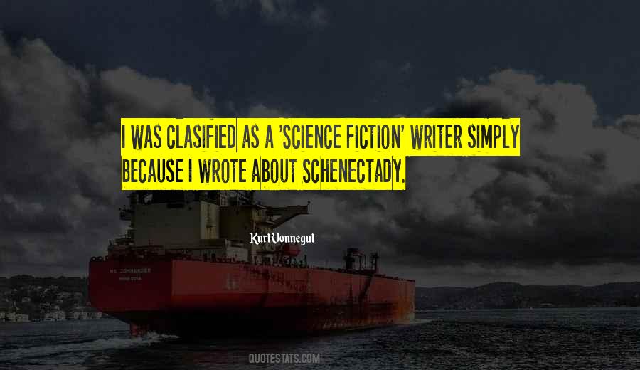 Science Fiction Writer Quotes #96677