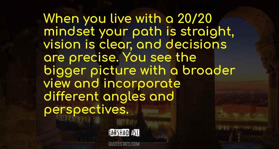 Vision Perspective Quotes #1372079