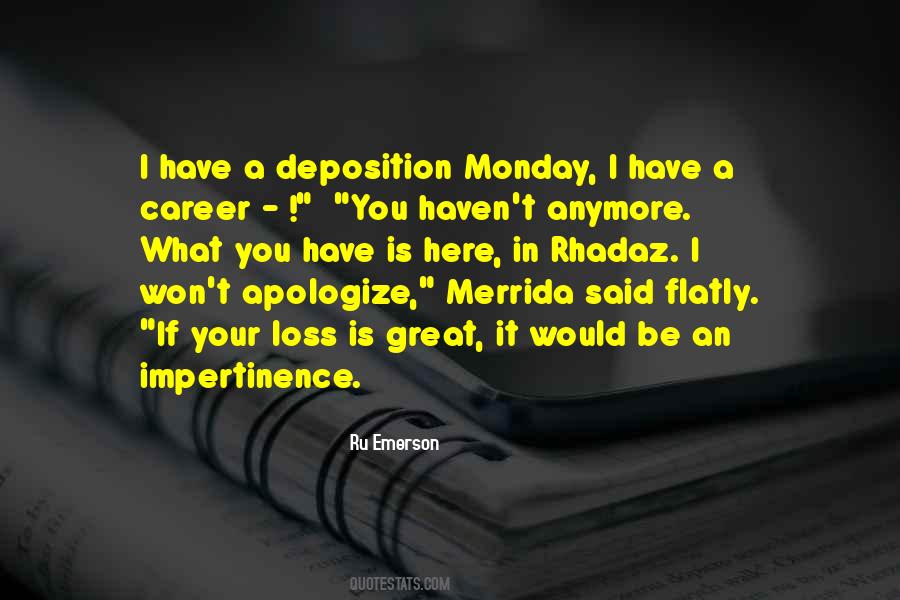 Is Monday Quotes #1800553