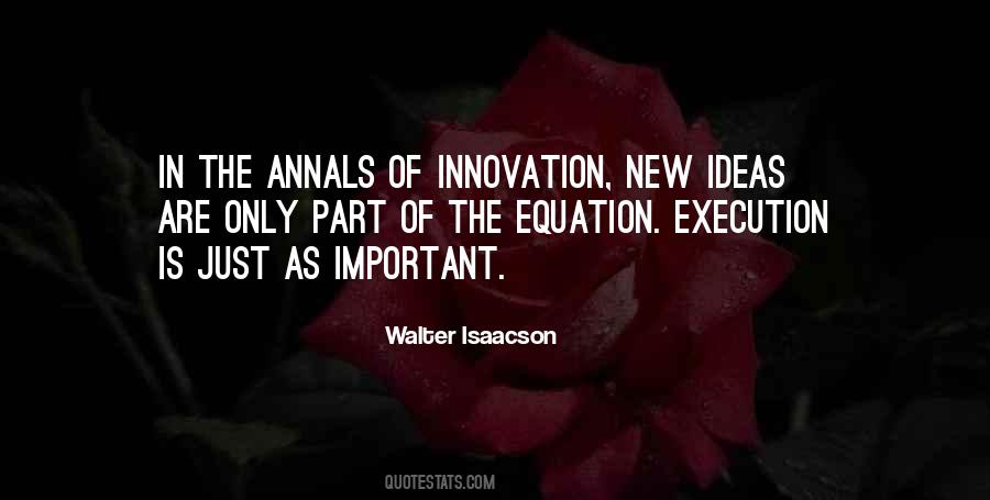 Ideas Execution Quotes #1161227