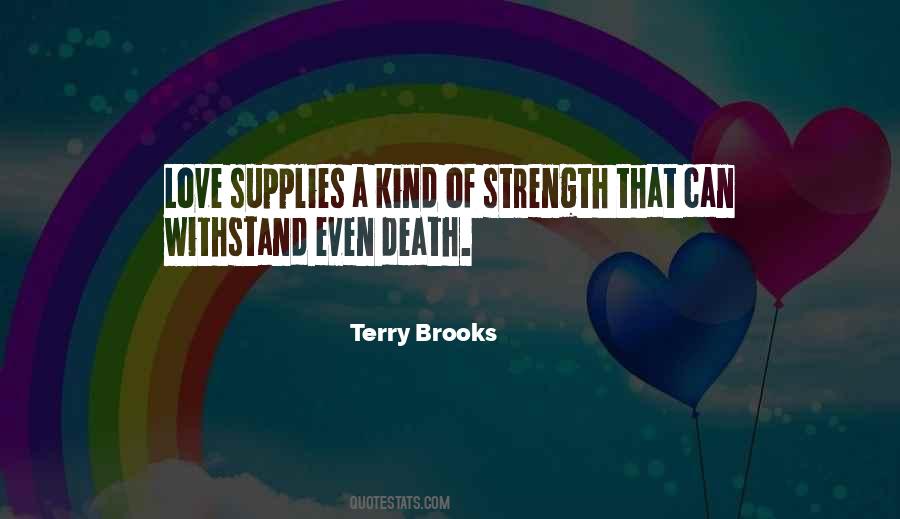 Strength Death Quotes #1467366