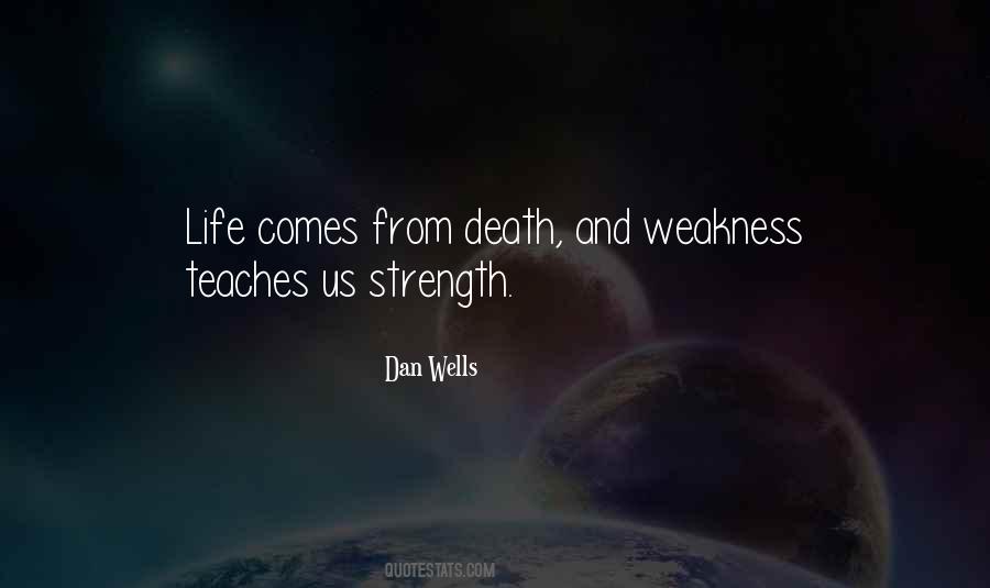 Strength Death Quotes #501932