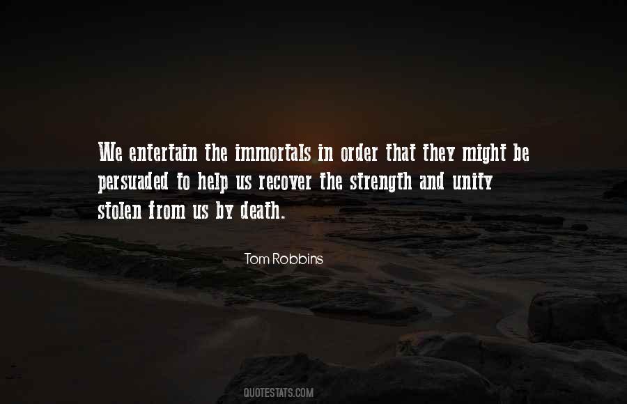 Strength Death Quotes #516886