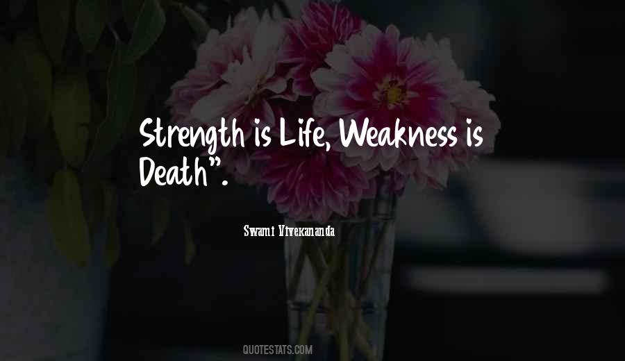 Strength Death Quotes #726406