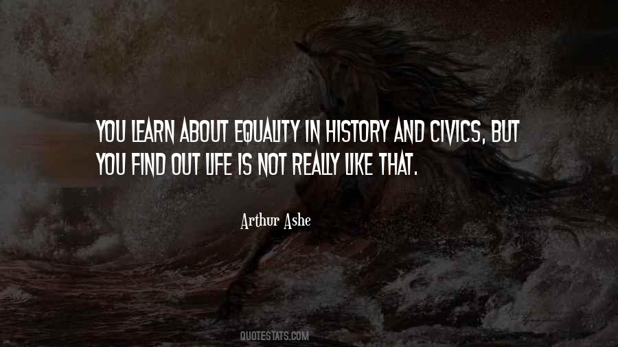 Equality In Life Quotes #438973