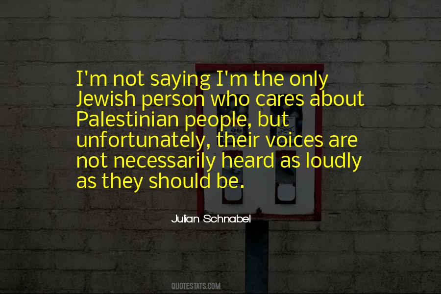 Person Cares Quotes #1075712