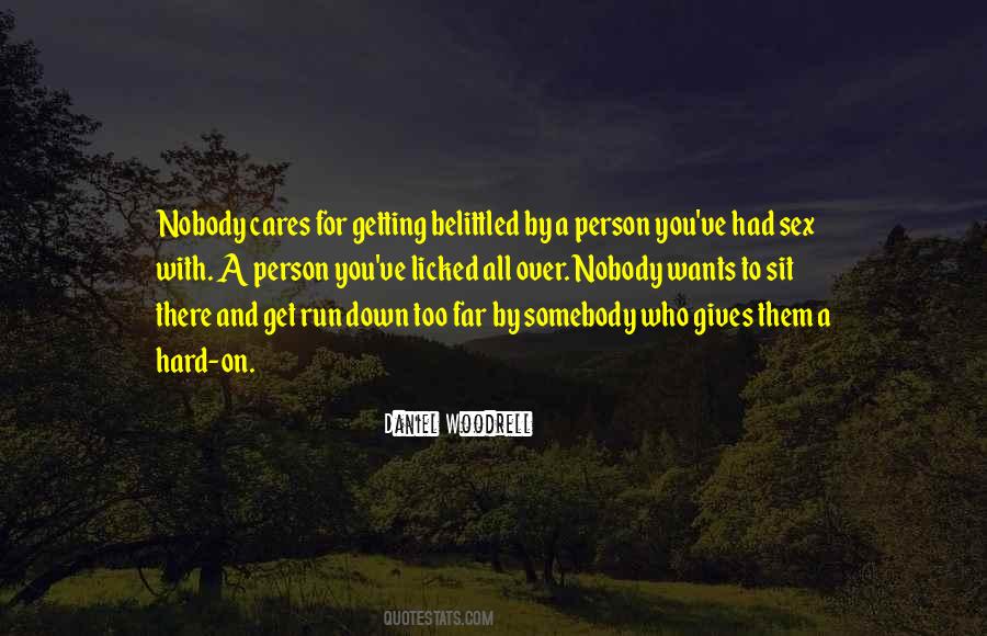 Person Cares Quotes #1243508