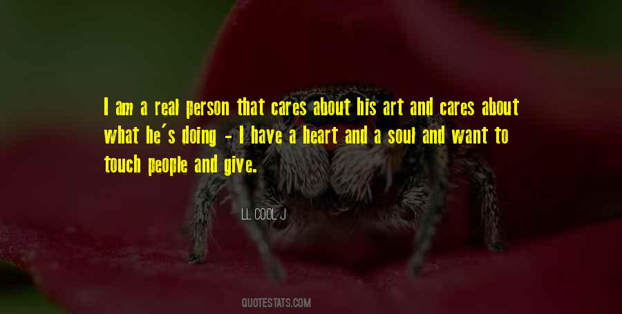 Person Cares Quotes #134328